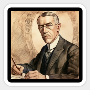 Woodrow Wilson Sticker